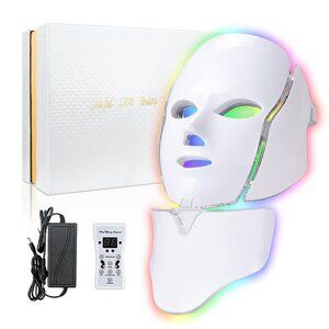 7 color LED face mask